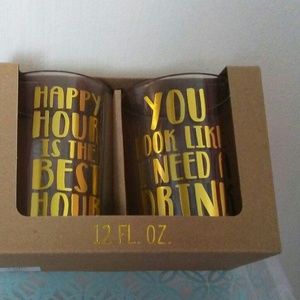 On the Rocks Drinking Glasses